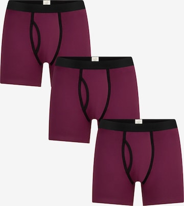 Albero Natur Boxer shorts in Purple: front