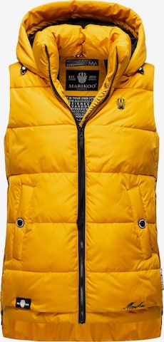 MARIKOO Vest 'Zarinaa' in Yellow: front