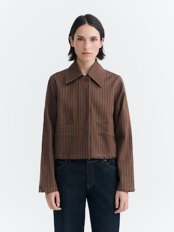 Thinking MU Tussenjas 'Astrid' in Bruin: voorkant