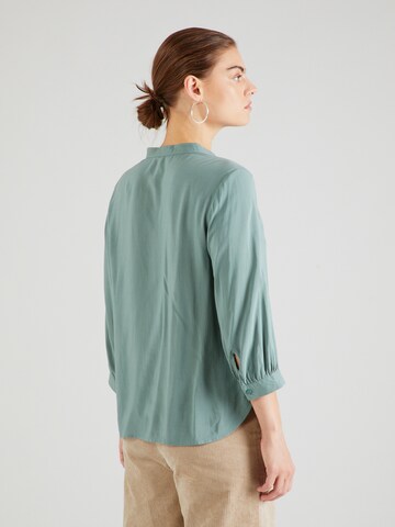 QS Bluse in Blau