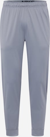NIKE Regular Workout Pants 'Totality' in Grey: front