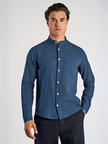 Lindbergh Slim Fit Hemd‌‌‌‌‌ in Blau