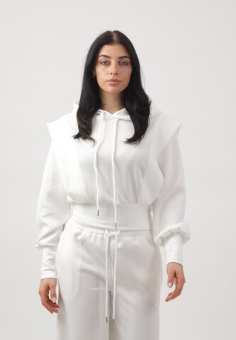 Elara Bluse in Weiß: Vorderseite