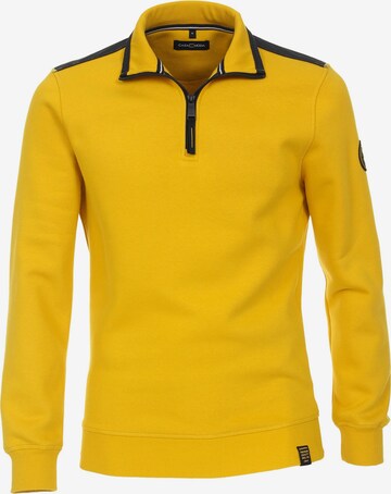 CASAMODA Sweatshirt in Geel: voorkant