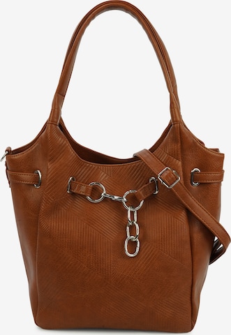 HARPA Shoulder Bag 'Regina' in Brown: front