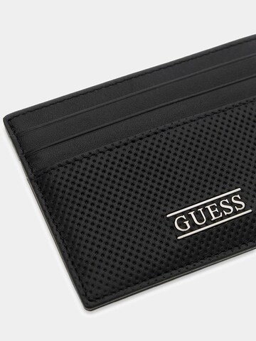GUESS Etui 'Boston' in Schwarz
