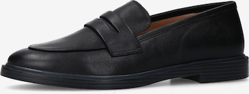 Mocassin SACHA en noir : devant