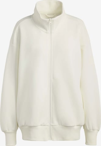 Giacca di felpa sportiva 'ALL SZN' di ADIDAS SPORTSWEAR in bianco: frontale