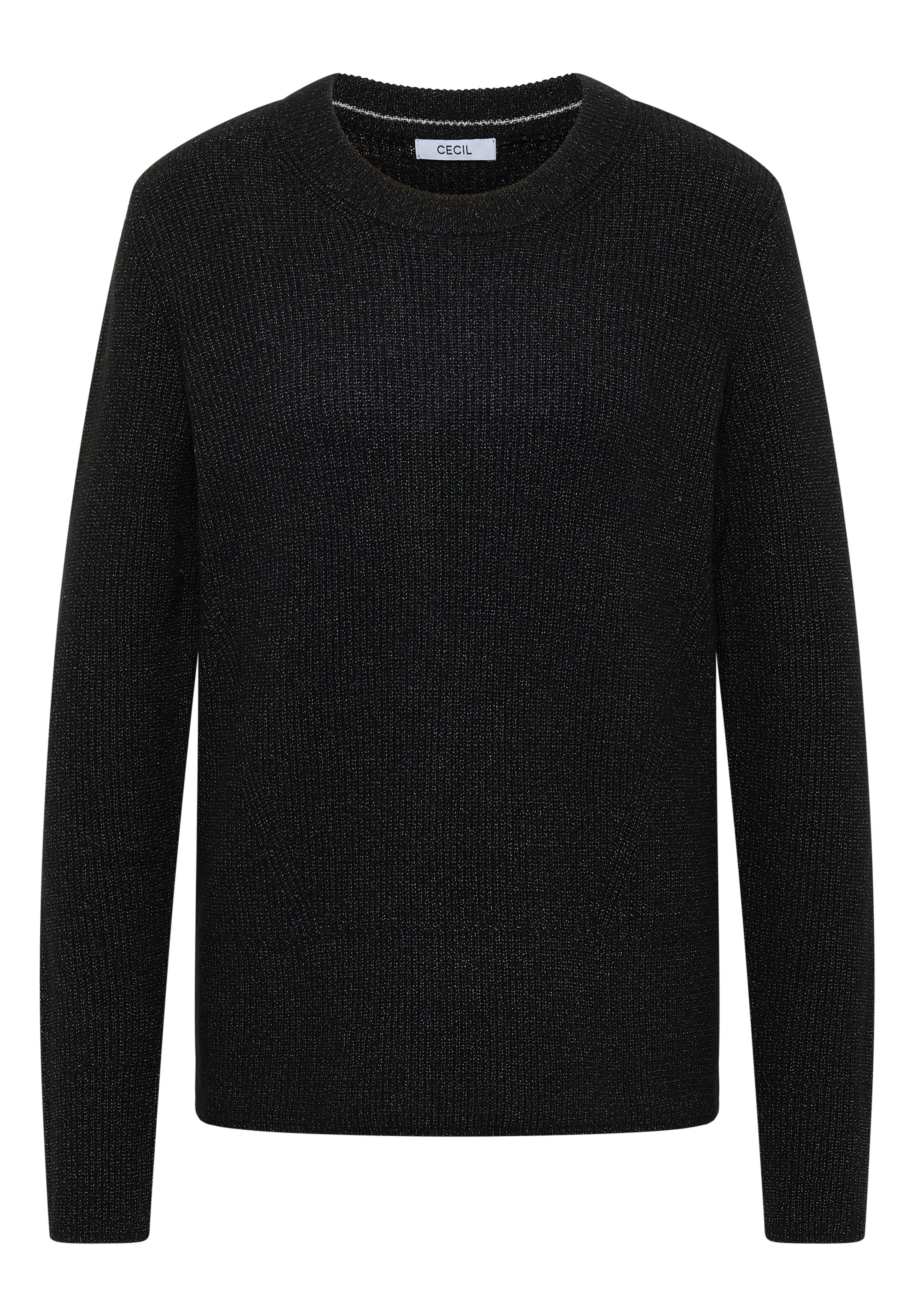 CECIL Sweater in Black: front