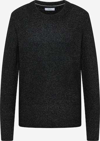 CECIL Sweater in Black: front