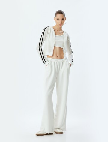 Koton Knit cardigan in White
