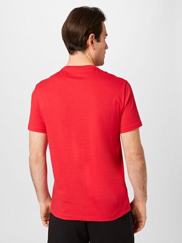 ARMANI EXCHANGE - Camiseta en rojo