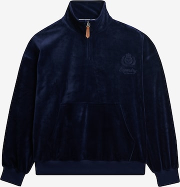 Sweat-shirt 'Country Club' Superdry en bleu : devant