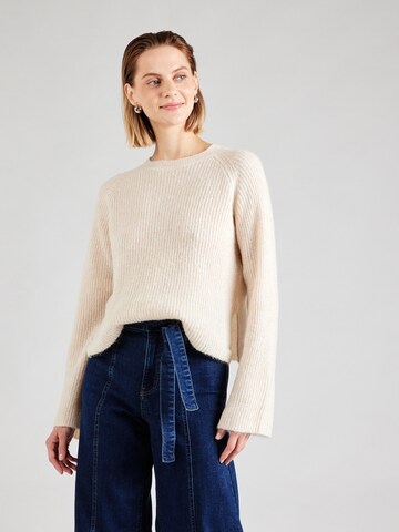 JDY Sweater 'JDYingeborg' in Grey: front