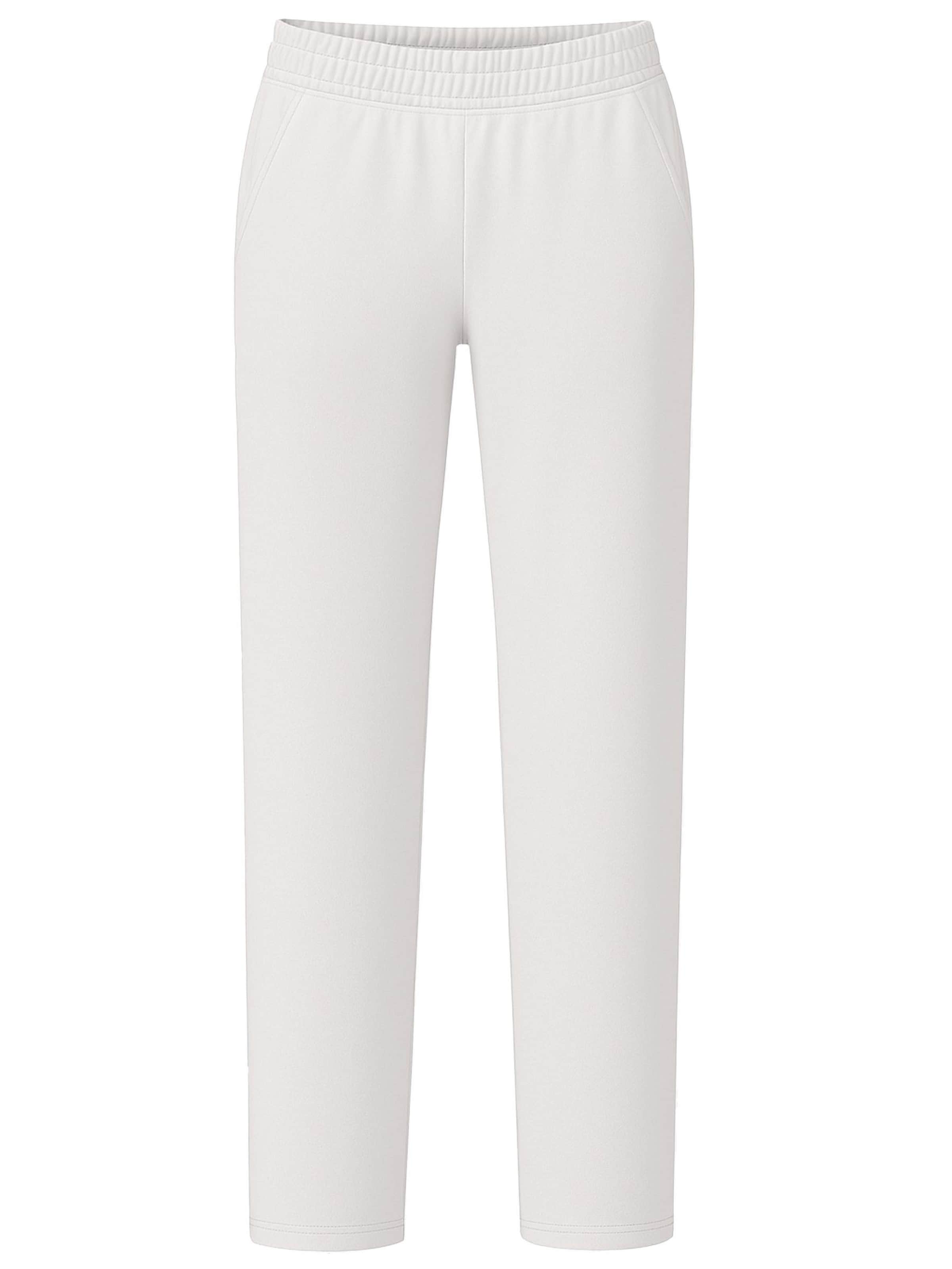 Vivisence Regular Sportbroek '9102' in Wit: voorkant