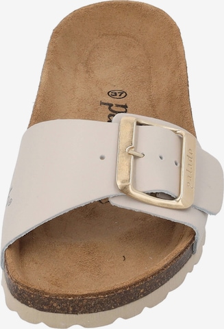 Mule 'Malta' Palado en beige