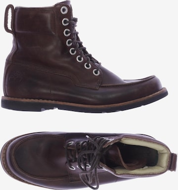 TIMBERLAND Anke & Mid-Calf Boots in 41 in Brown: front