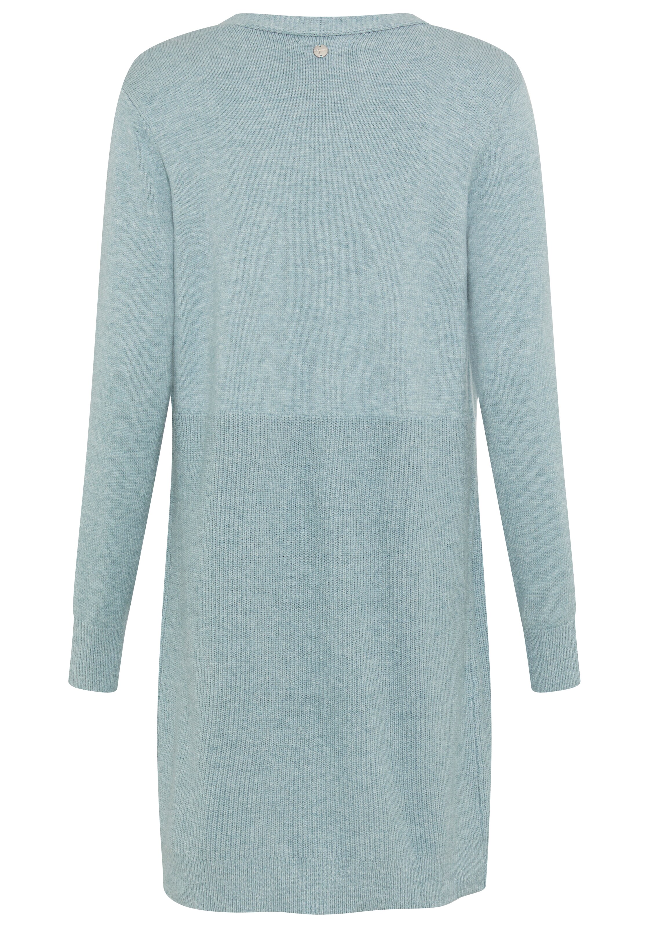 Tamaris Knitted Coat in Blue