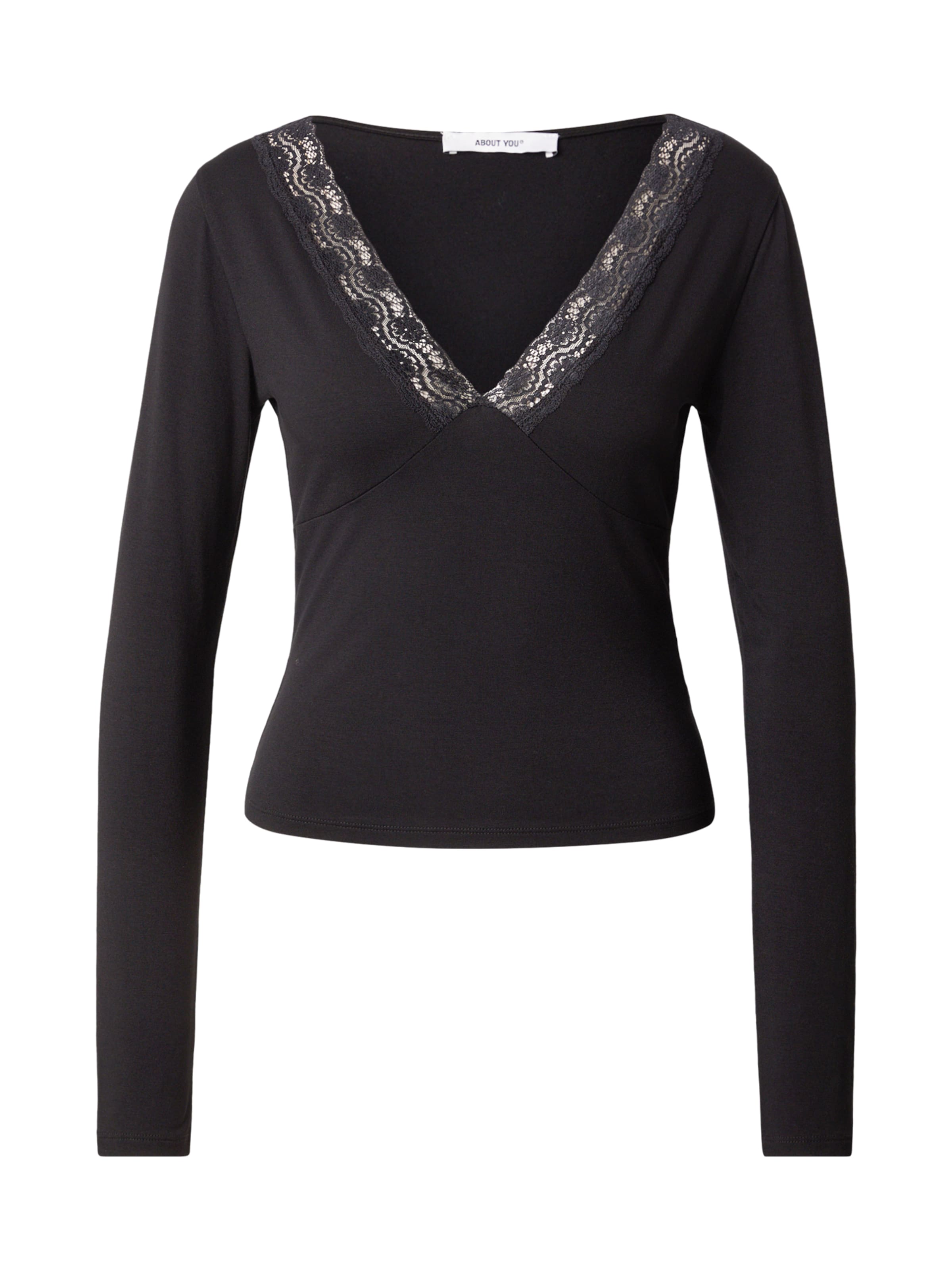 ABOUT YOU - Camisa 'Ida' em preto: frente