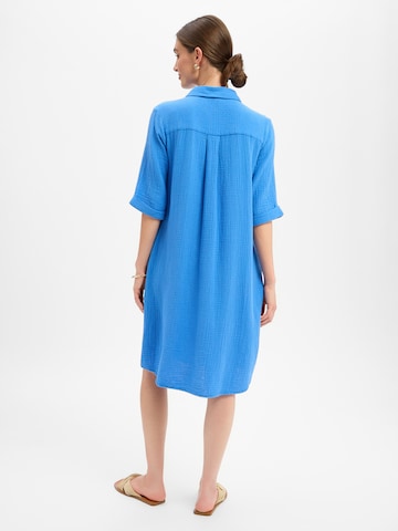 Marie Lund Shirt dress in Blue