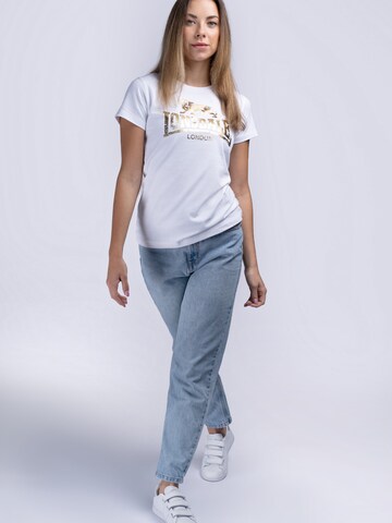 LONSDALE Μπλουζάκι 'Bantry' σε λευκό