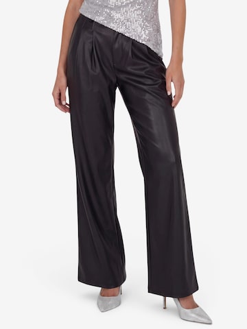 Wide Leg Pantalon CHOLIDOU en noir : devant
