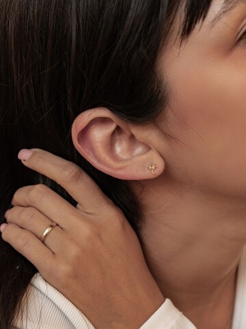 Orecchini 'Palm Tree' di Hey Happiness in oro