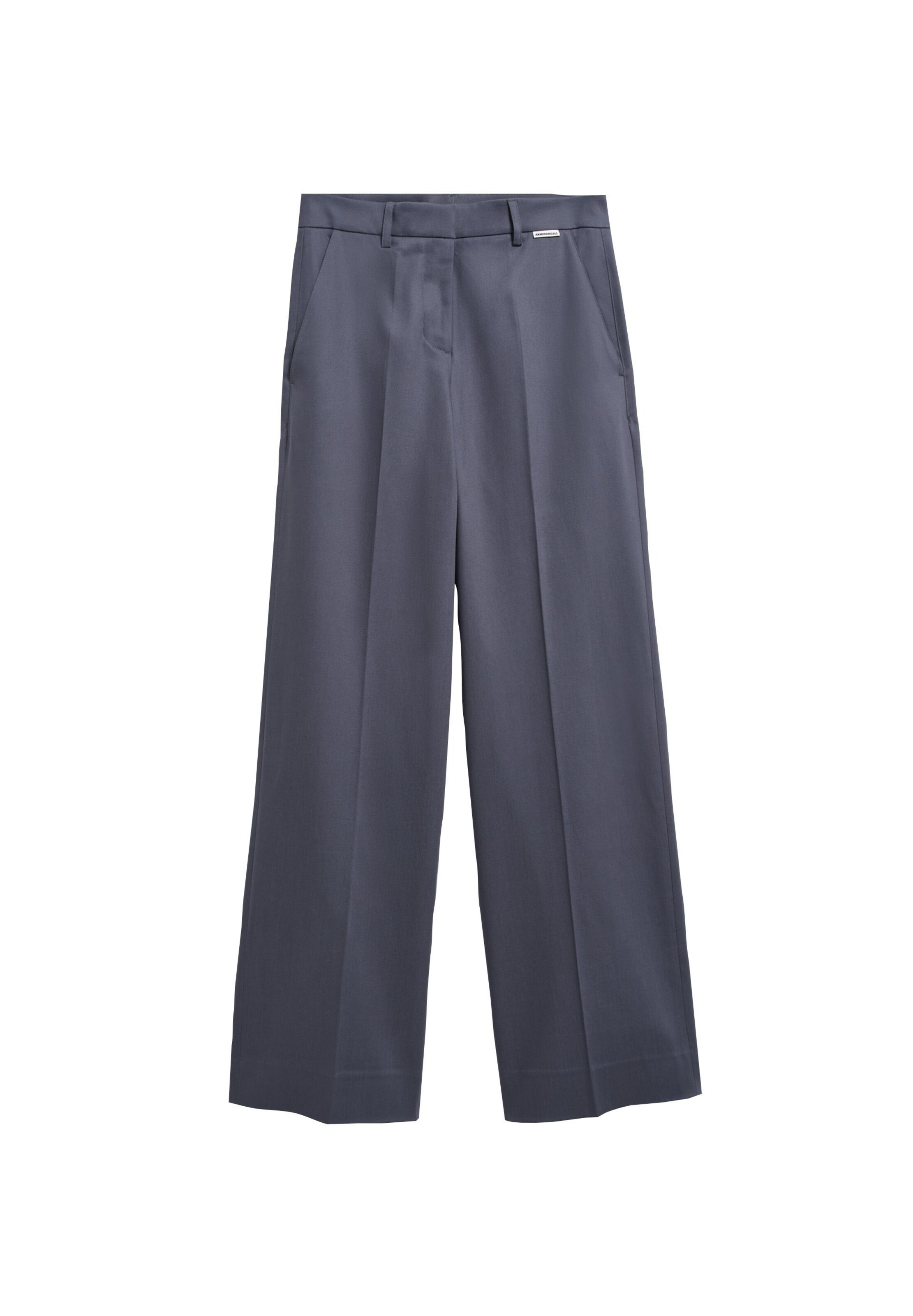 ARMEDANGELS Regular Trousers in Grey: front