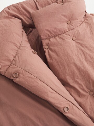 MANGO Winter Jacket 'Nata' in Pink
