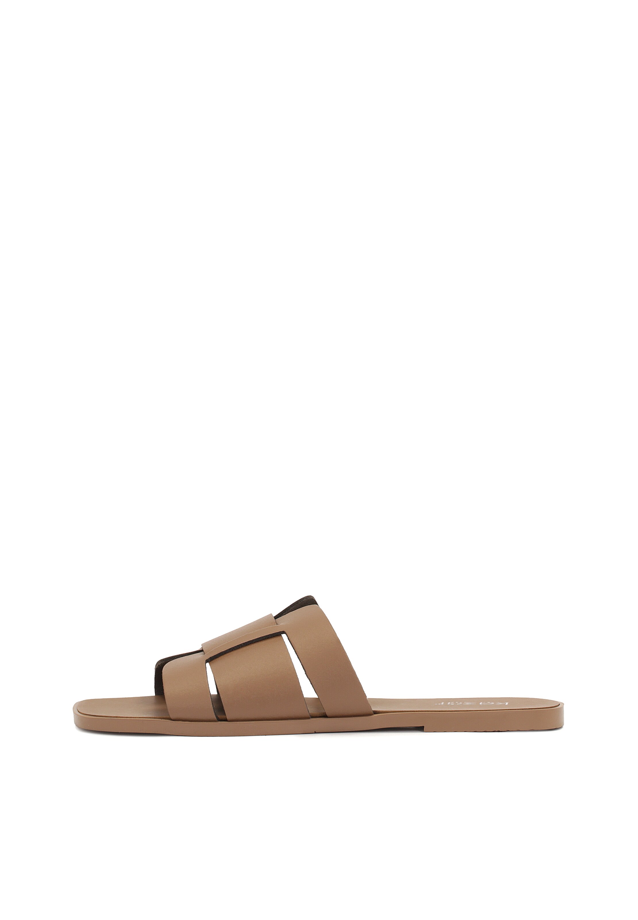 Kazar Mules in Grey: front