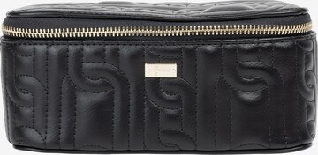 faina Cosmetic Bag 'Caissa' in Black: front