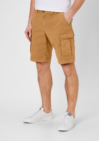 S4 Jackets Regular Cargo Pants in Brown: front