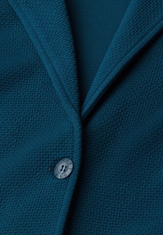 STREET ONE Basic Blazer mit Struktur in Blau