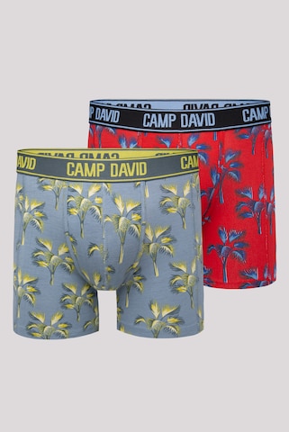 CAMP DAVID Boxer shorts in Blue: front