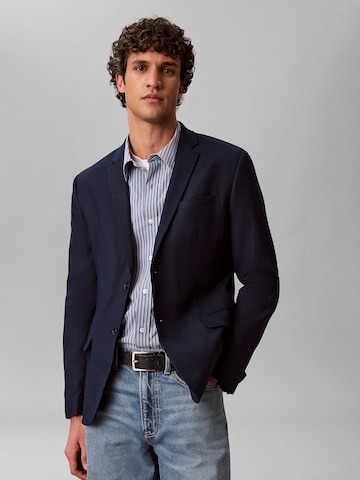 Calvin Klein Regular fit Colbert in Zwart