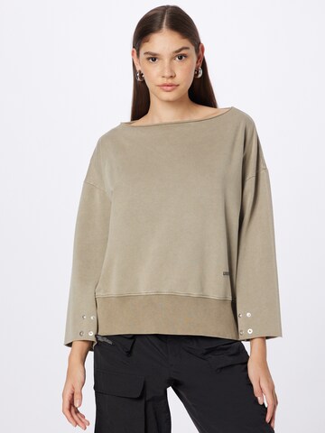 Liv Bergen Sweatshirt 'Eddy' in Brown: front