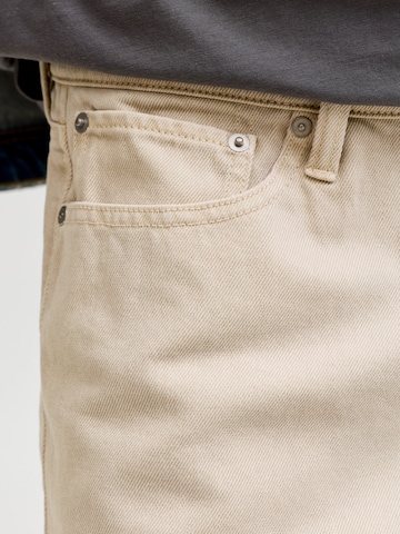 JACK & JONES Loose fit Jeans 'JJITONY JJORIGINAL' in Beige