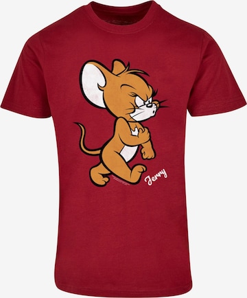 ABSOLUTE CULT Shirt 'Tom & Jerry Angry Mouse' in Red: front