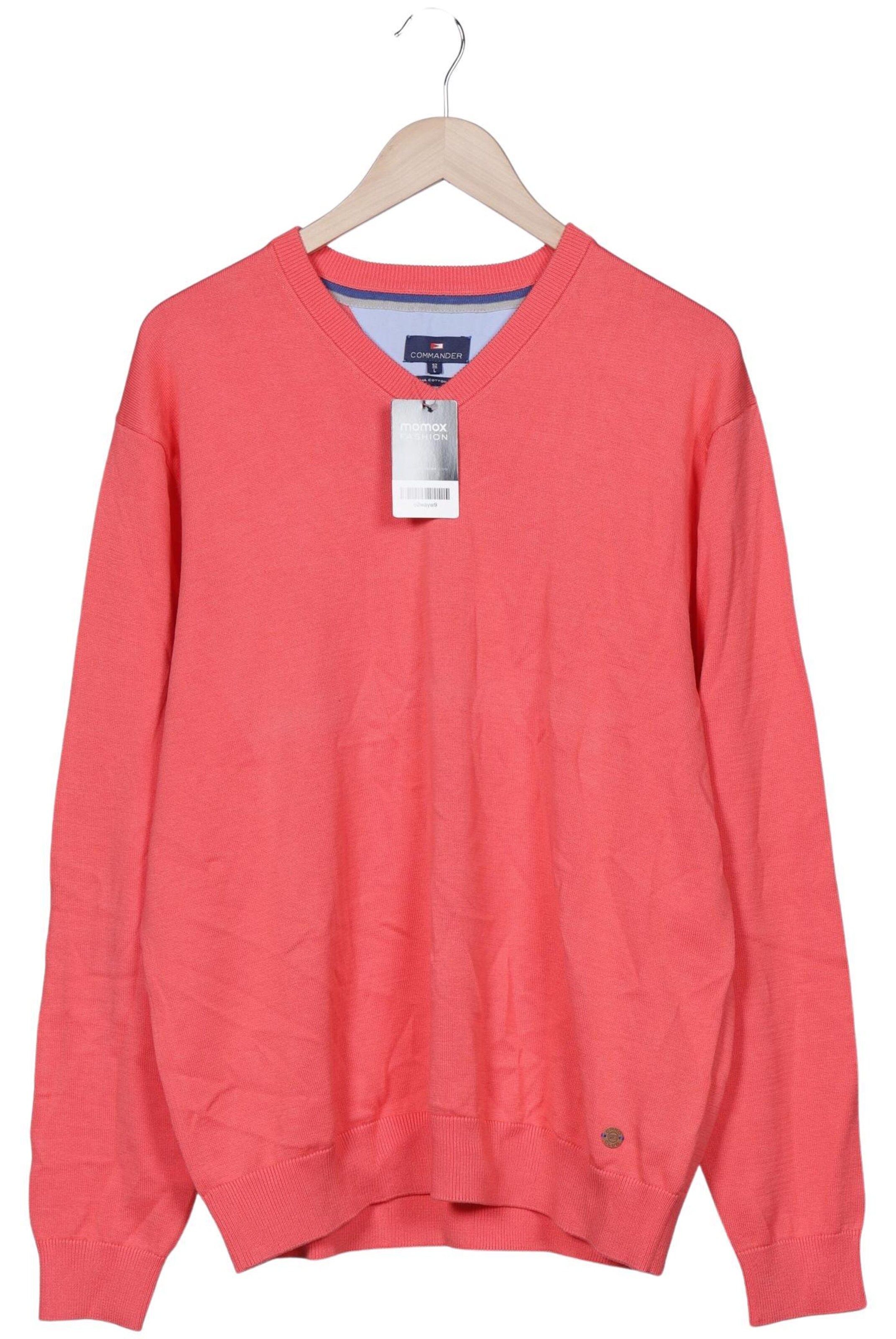 Commander Sweater & Cardigan in L-XL in Pink: front