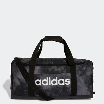 ADIDAS PERFORMANCE Sports Bag in Black: front