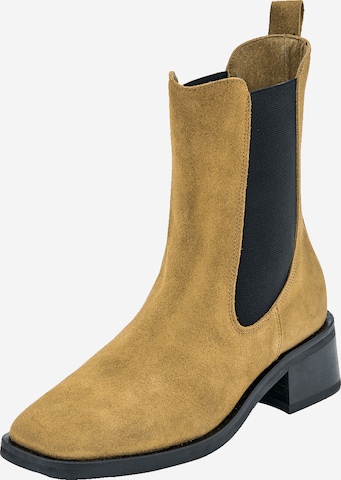 EDITED Ankle Boots 'Friederieke' in Brown: front