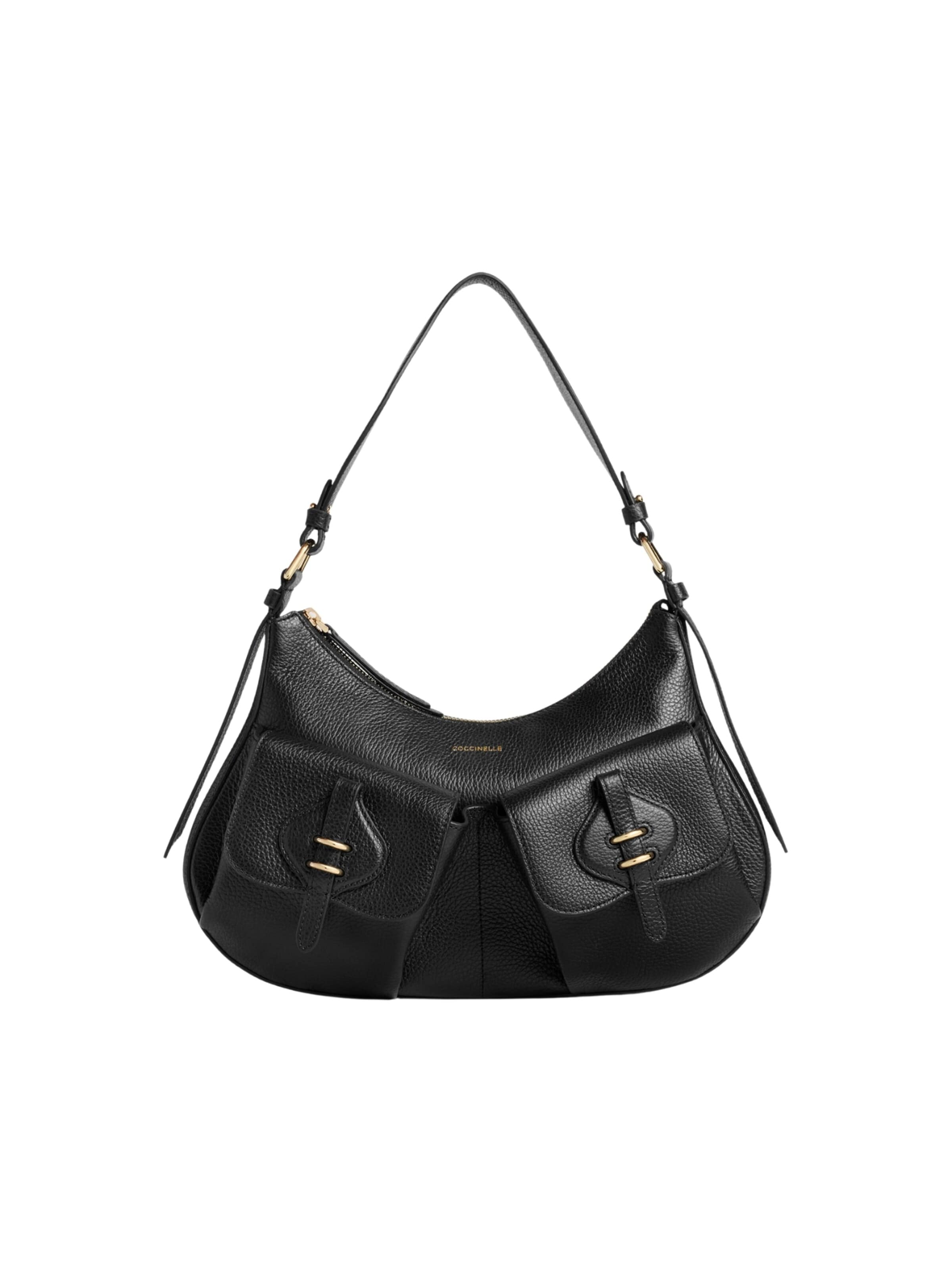 Coccinelle - Bolso de hombro 'Mavery Pocket 2' en negro: frente