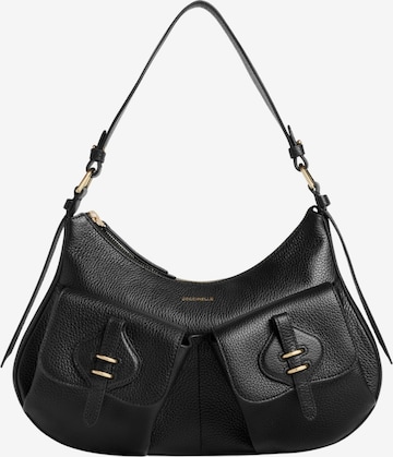 Coccinelle - Bolso de hombro 'Mavery Pocket 2' en negro: frente