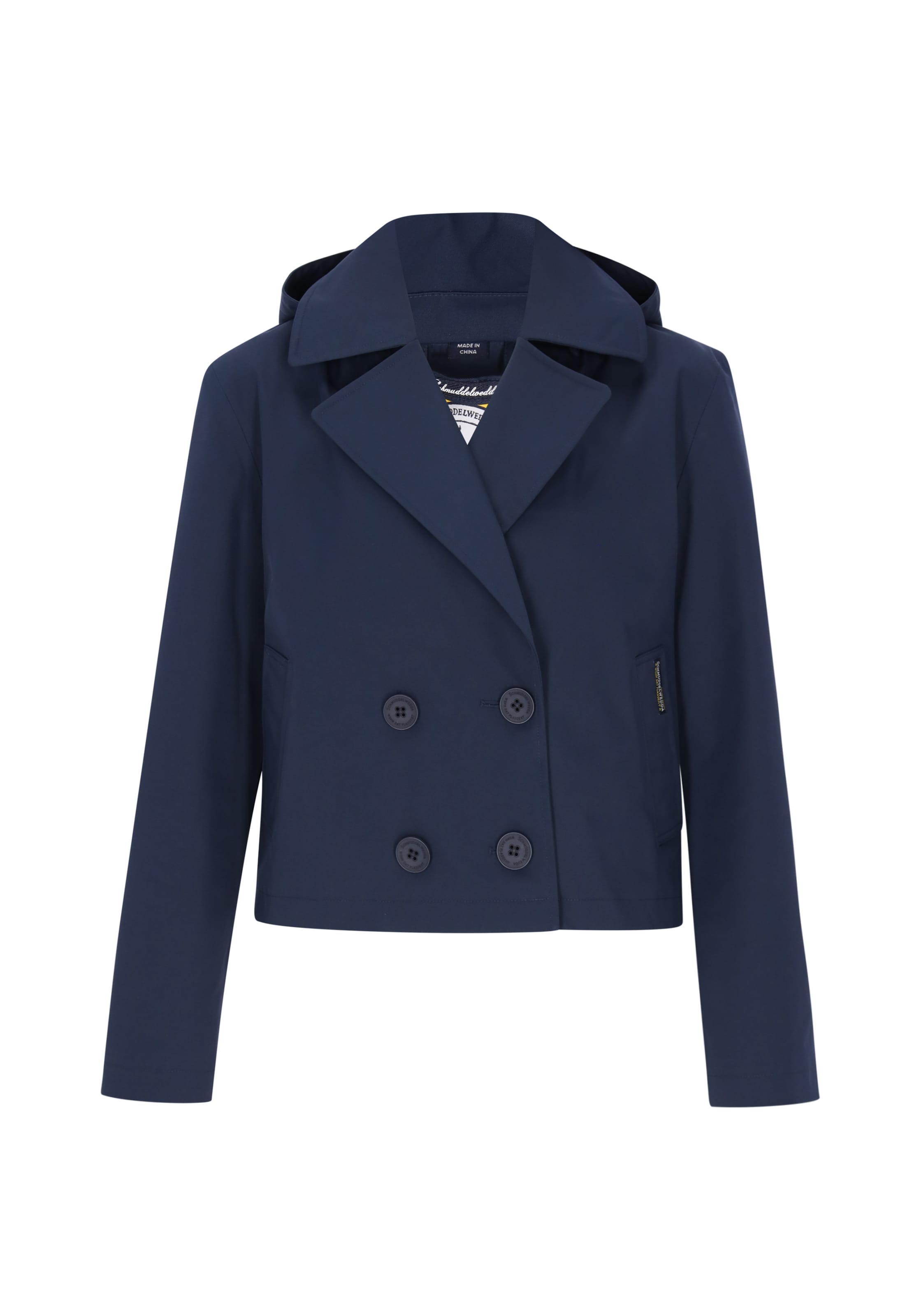 Veste fonctionnelle Schmuddelwedda en bleu : devant