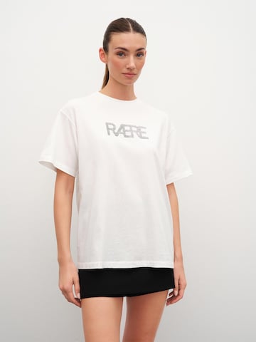 RÆRE by Lorena Rae - Camiseta 'Stina' en blanco: frente