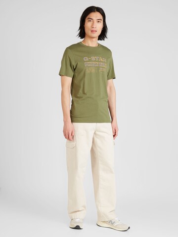 T-Shirt G-Star RAW en vert