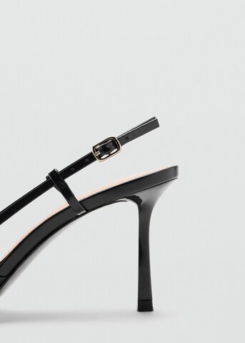 MANGO Slingback Pumps 'Giro' in Black