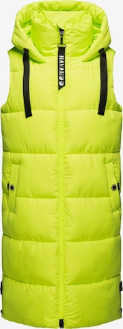 NAVAHOO Vest in Green: front