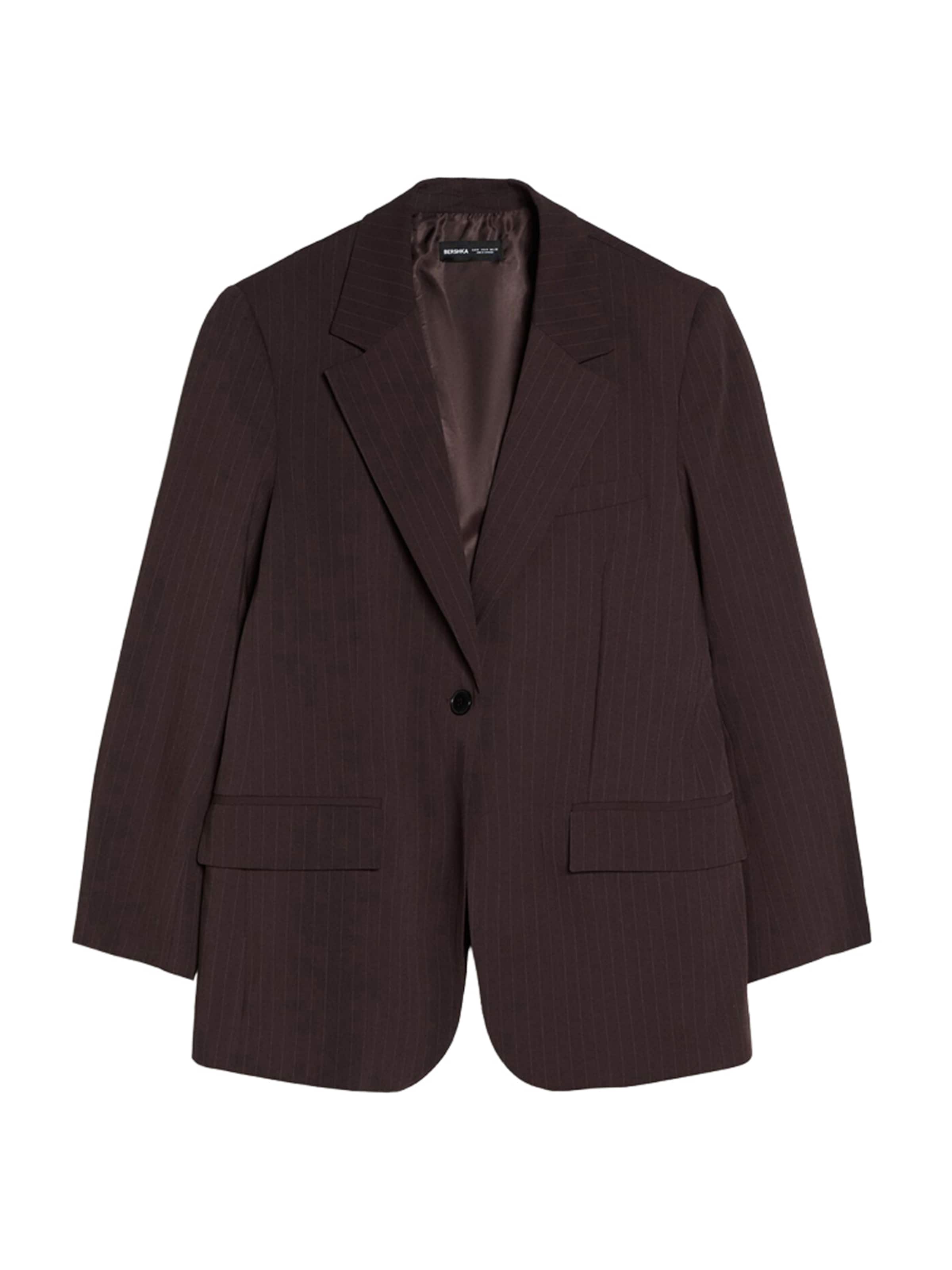 Blazer Bershka en marron : devant
