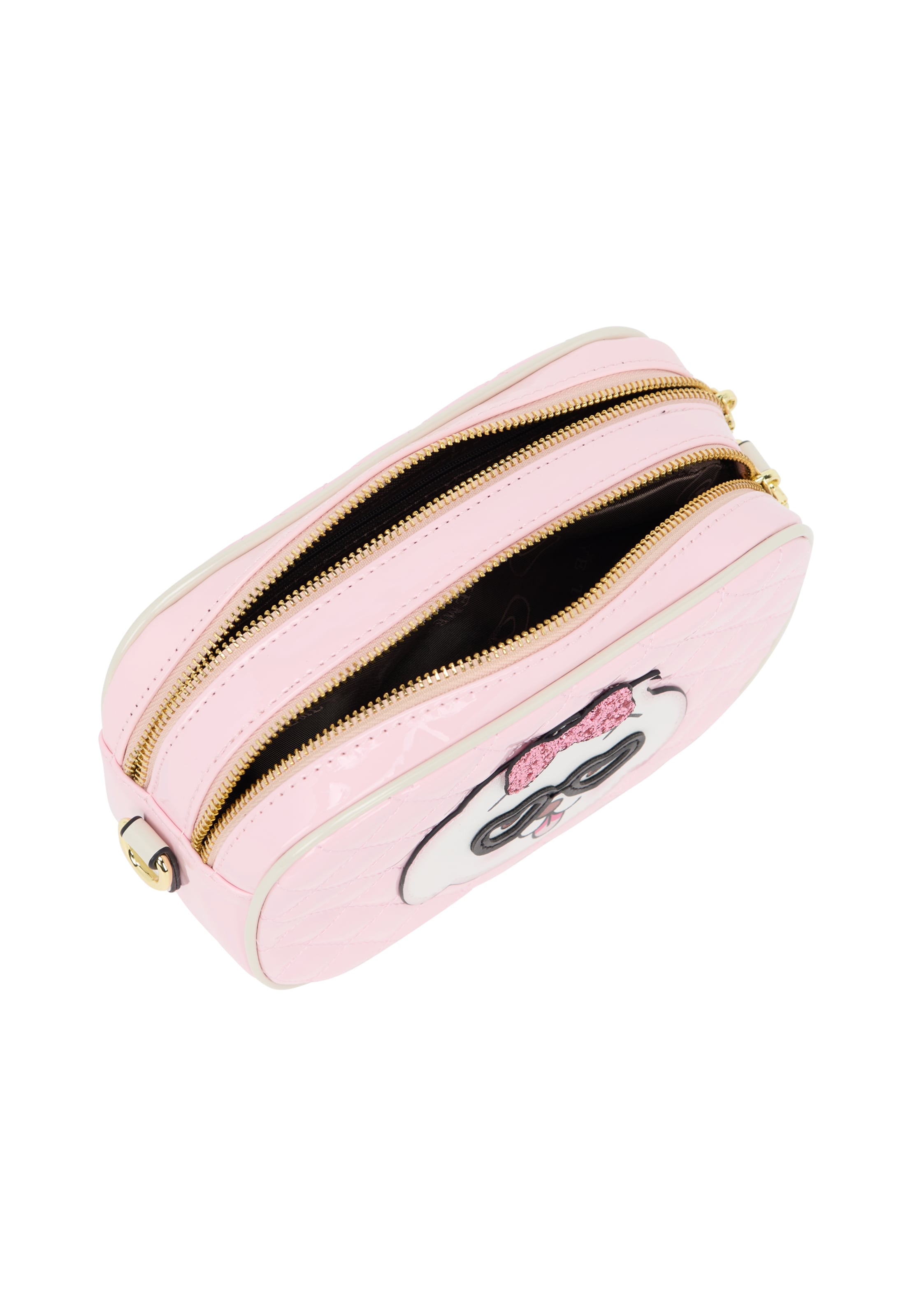 MYMO Schoudertas 'Pop Eyetheme' in Roze